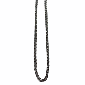 Handmade sterling silver chain by Karyn Chopik | Effusion Art Gallery + Cast Glass Studio, Invermere BC