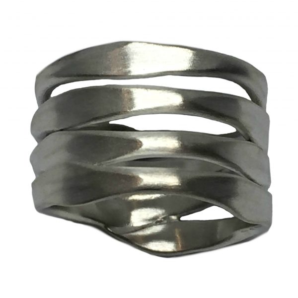 Sterling Silver Ring by Karyn Chopik | Effusion Art Gallery + Cast Glass Studio, Invermere BC