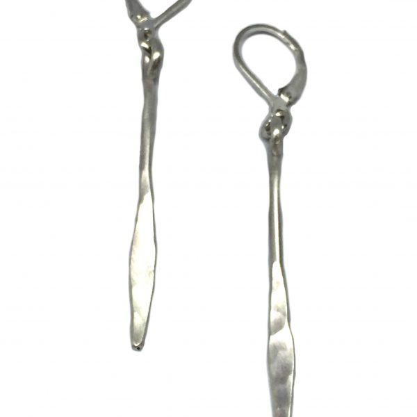 Sterling silver earrings by Karyn Chopik | Effusion Art Gallery + Cast Glass Studio, Invermere BC