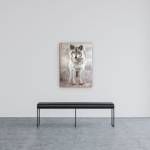 Lone Wolf by Paul Garbett | Effusion Art Gallery + Cast Glass Studio, Invermere BC