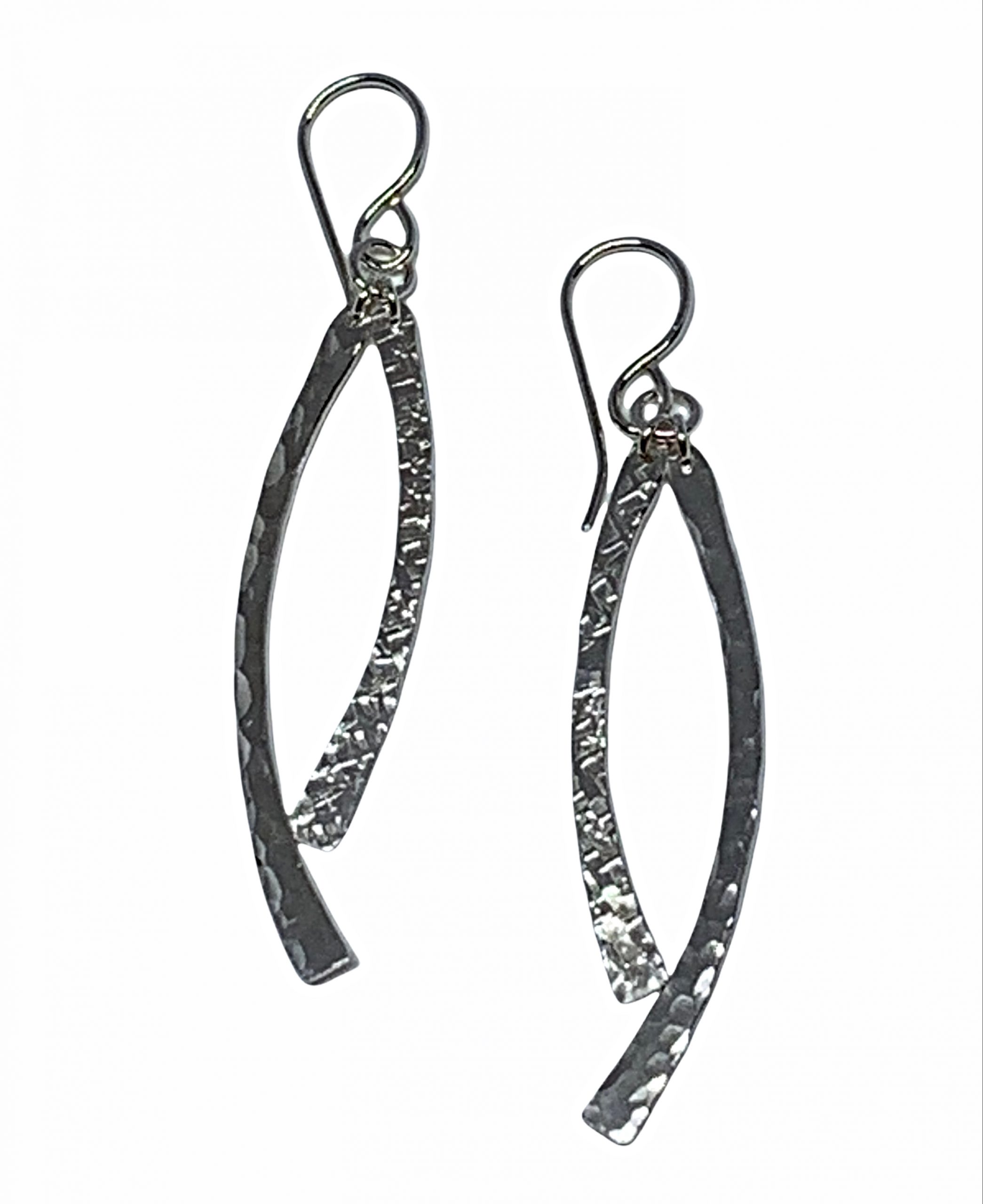 Handmade sterling silver earrings by A&R Jewellery | Effusion Art Gallery + Cast Glass Studio, Invermere BC