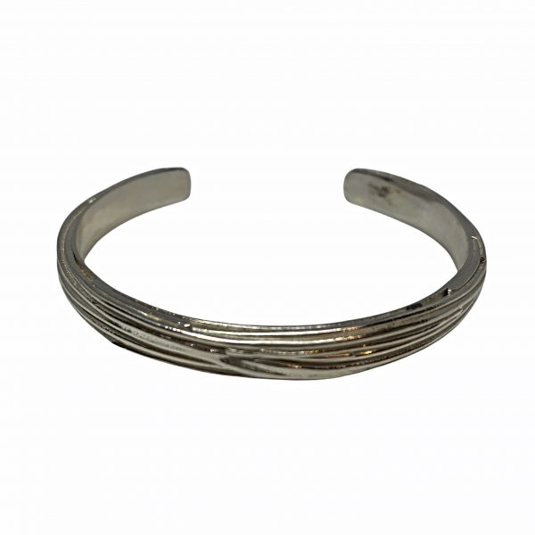 Handmade sterling silver bracelet by A&R Jewellery | Effusion Art Gallery + Cast Glass Studio, Invermere BC