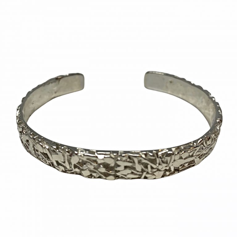 Handmade sterling silver bracelet by A&R Jewellery | Effusion Art Gallery + Cast Glass Studio, Invermere BC