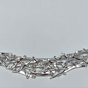 Sterling silver necklace by A&R Jewellery | Effusion Art Gallery + Cast Glass Studio, Invermere BC