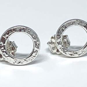 Sterling silver earrings by A&R Jewellery | Effusion Art Gallery + Cast Glass Studio, Invermere BC