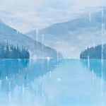 Time of Silence, landscape painting by Gina Sarro | Effusion Art Gallery + Cast Glass Studio, Invermere BC