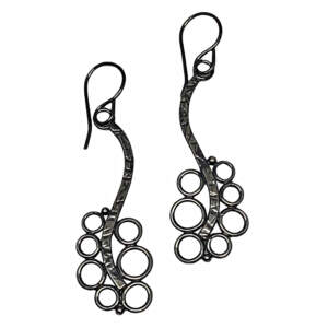 Handmade sterling silver earrings by A&R Jewellery | Effusion Art Gallery + Cast Glass Studio, Invermere BC