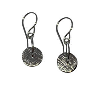 Handmade sterling silver earrings by A&R Jewellery | Effusion Art Gallery + Cast Glass Studio, Invermere BC