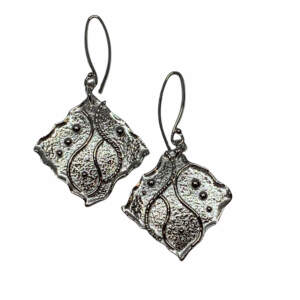 Handmade sterling silver earrings by A&R Jewellery | Effusion Art Gallery + Cast Glass Studio, Invermere BC