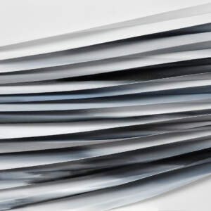 Délicate simplicité, mixed media painting by Melanie Giguere | Effusion Art Gallery + Cast Glass Studio, Invermere BC