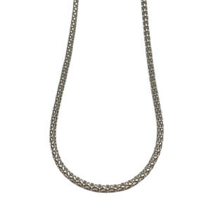 Sterling silver chain by Karyn Chopik | Effusion Art Gallery + Cast Glass Studio, Invermere BC