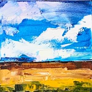 I'll Meet You Here 10, oil landscape painting by Kimberly Kiel | Effusion Art Gallery + Cast Glass Studio, Invermere BC