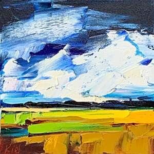 I'll Meet You Here 2, oil landscape painting by Kimberly Kiel | Effusion Art Gallery + Cast Glass Studio, Invermere BC