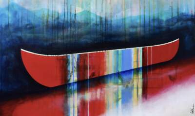 Leblanc.Red Red Wine.36x60