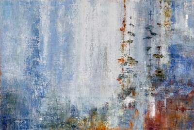 Fleeting Moment, acrylic landscape painting by Gina Sarro | Effusion Art Gallery + Cast Glass Studio, Invermere BC