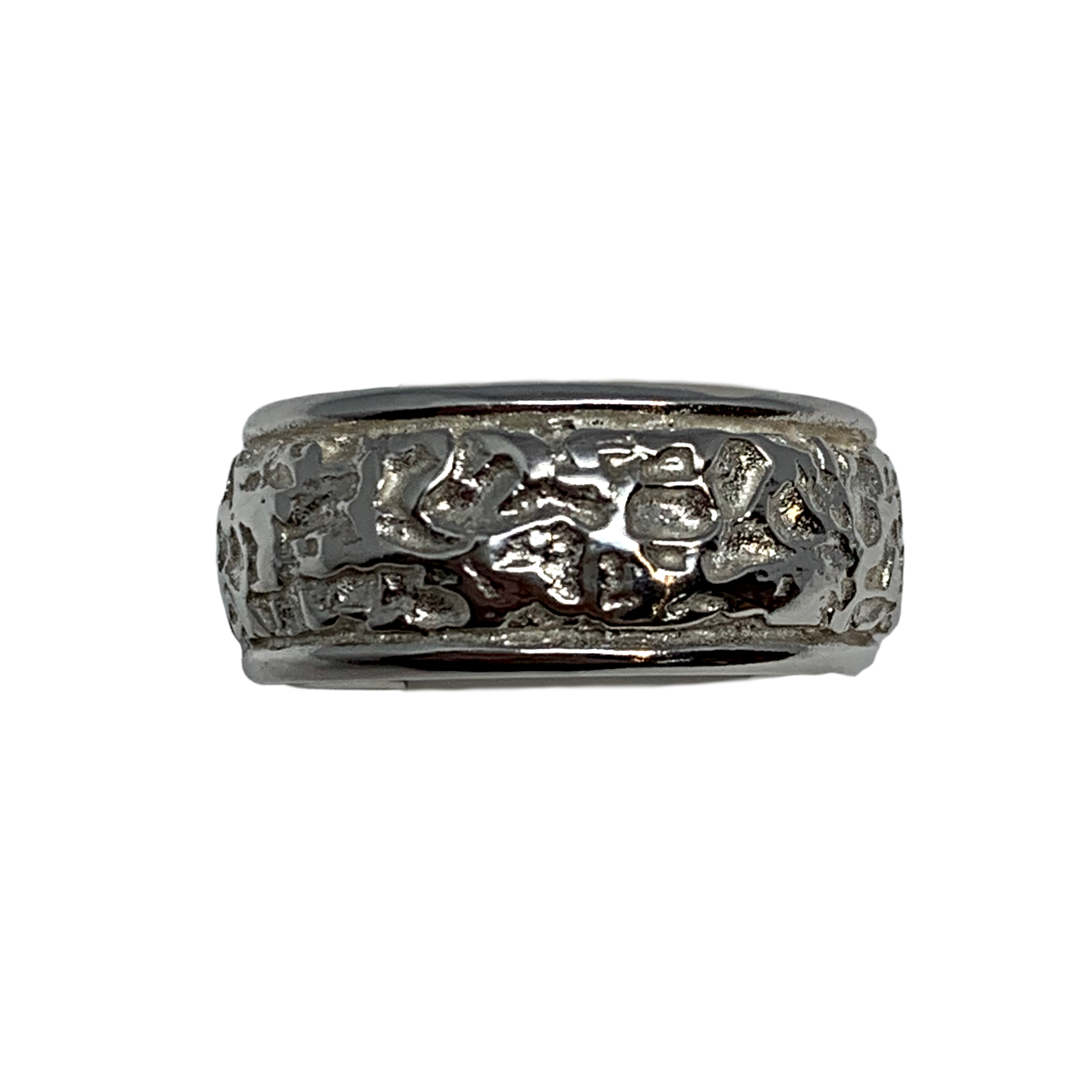 Handmade silver ring by A&R Jewellery | Effusion Art Gallery + Cast Glass Studio, Invermere BC
