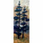 Two of Us, mixed media tree painting by Connie Geerts | Effusion Art Gallery + Cast Glass Studio, Invermere BC