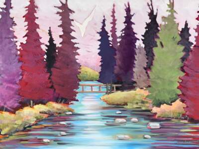 Mountain Stream by Eleanor Lowden, 30