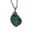 Handmade silver + turquoise necklace by A&R Jewellery | Effusion Art Gallery, Invermere BC