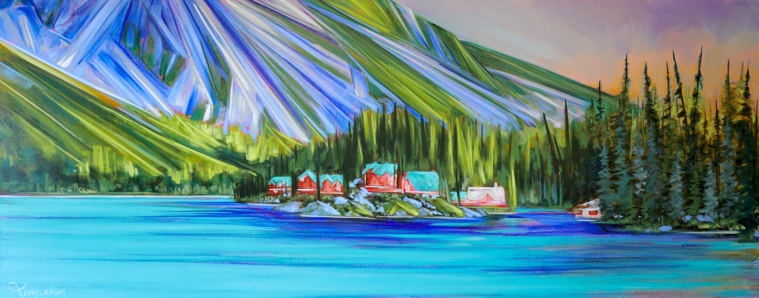 Little Mountain Gem (Emerald Lake) by Kayla Eykelboom, 24