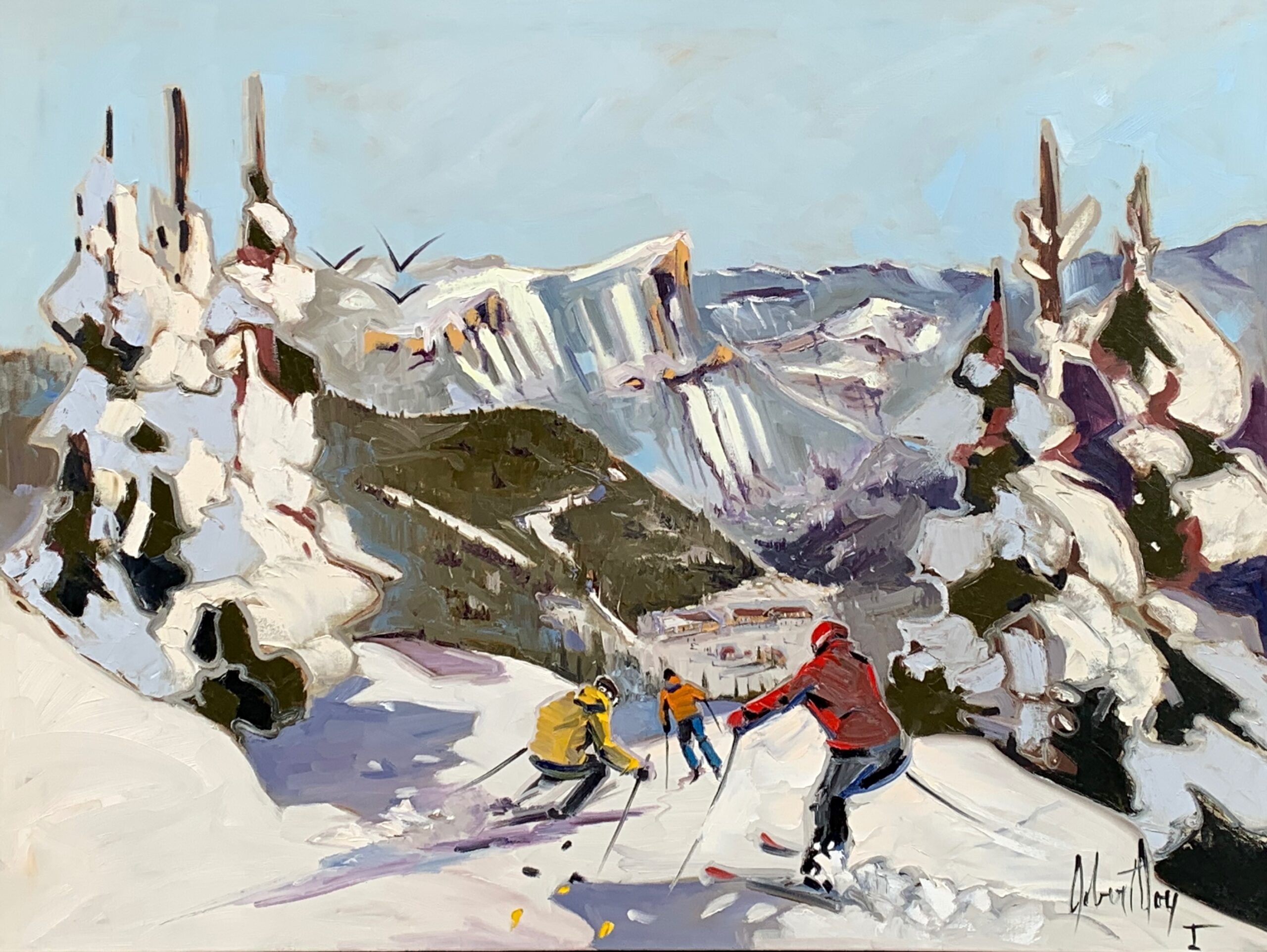 Sérénité alpine by Robert Roy