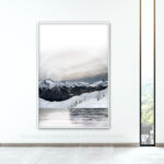 Echo, original mountain landscape photograph by Stacey Bodnaruk at Effusion Art Gallery in Invermere, BC.