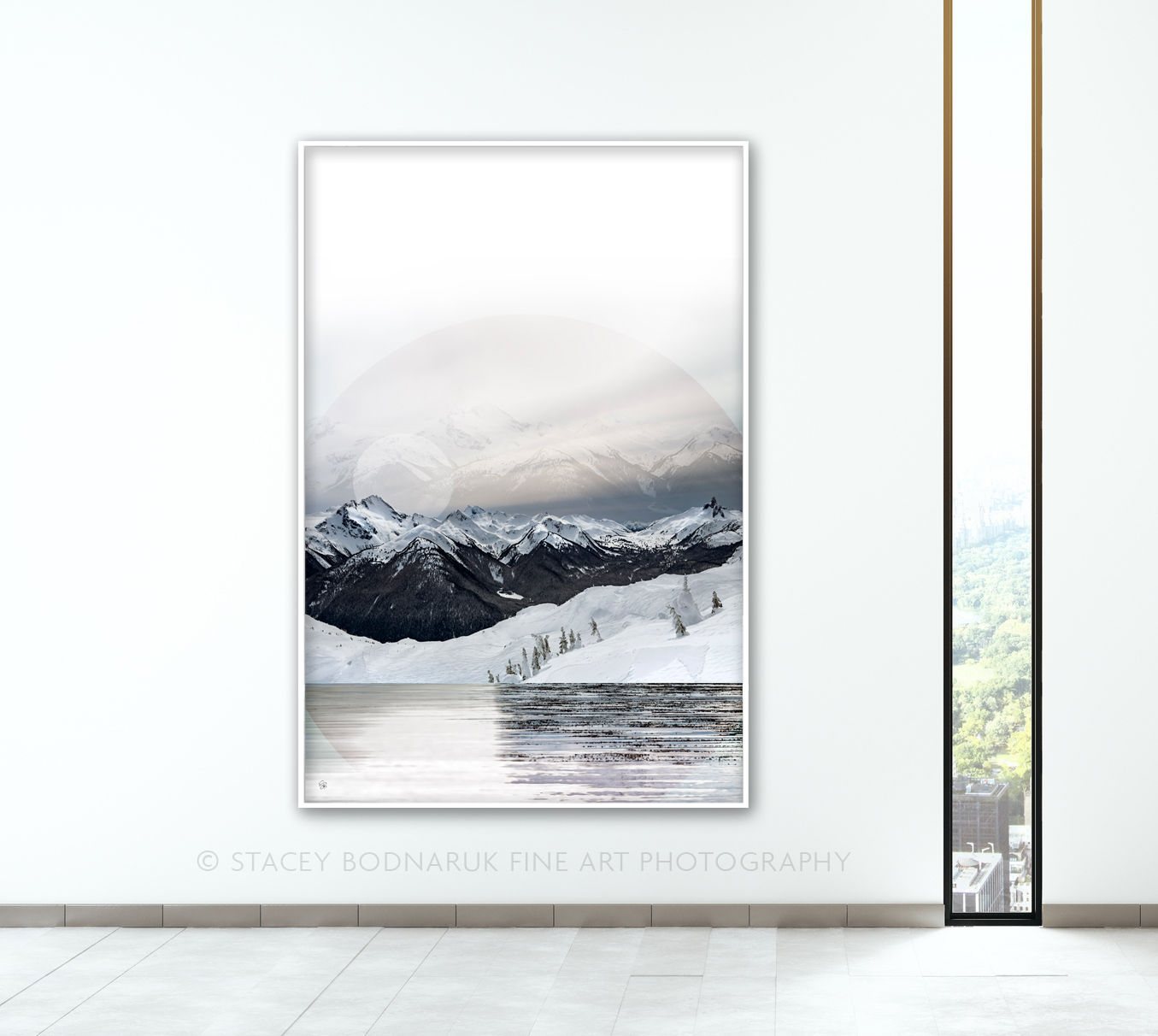 Echo, original mountain landscape photograph by Stacey Bodnaruk at Effusion Art Gallery in Invermere, BC.