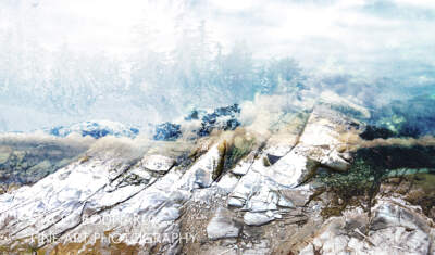 Mountain to Sea, original mountain landscape photograph by Stacey Bodnaruk at Effusion Art Gallery in Invermere, BC.